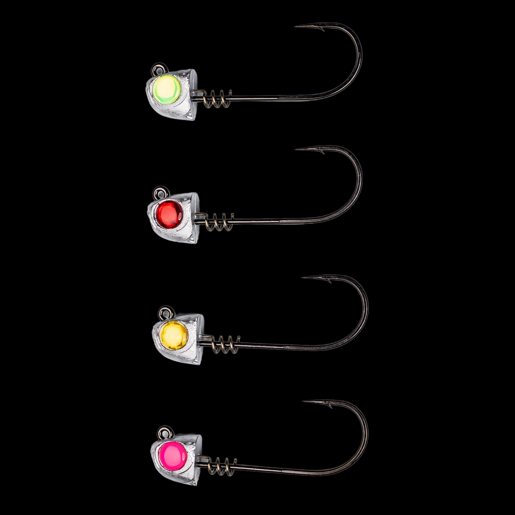 9" & 11" FAT EEL JIG HEADS