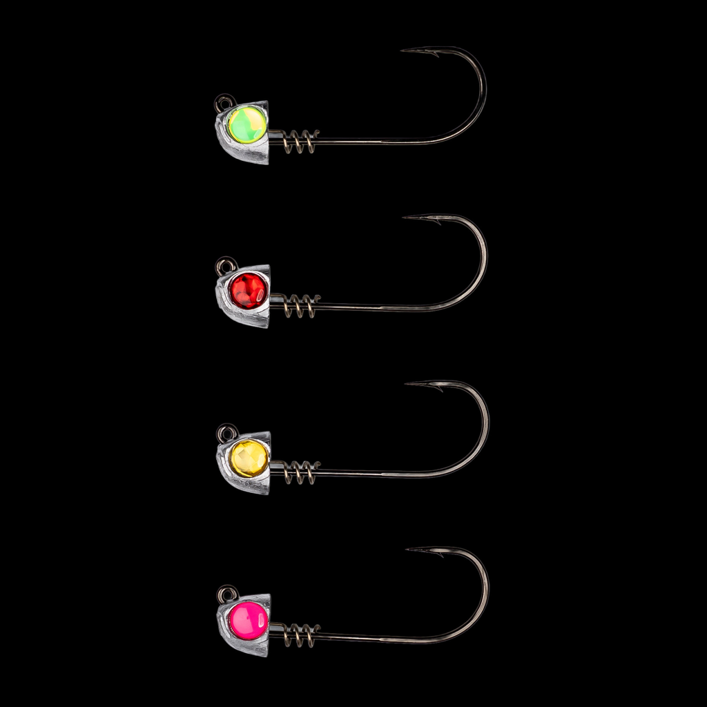 9" & 11" FAT EEL JIG HEADS