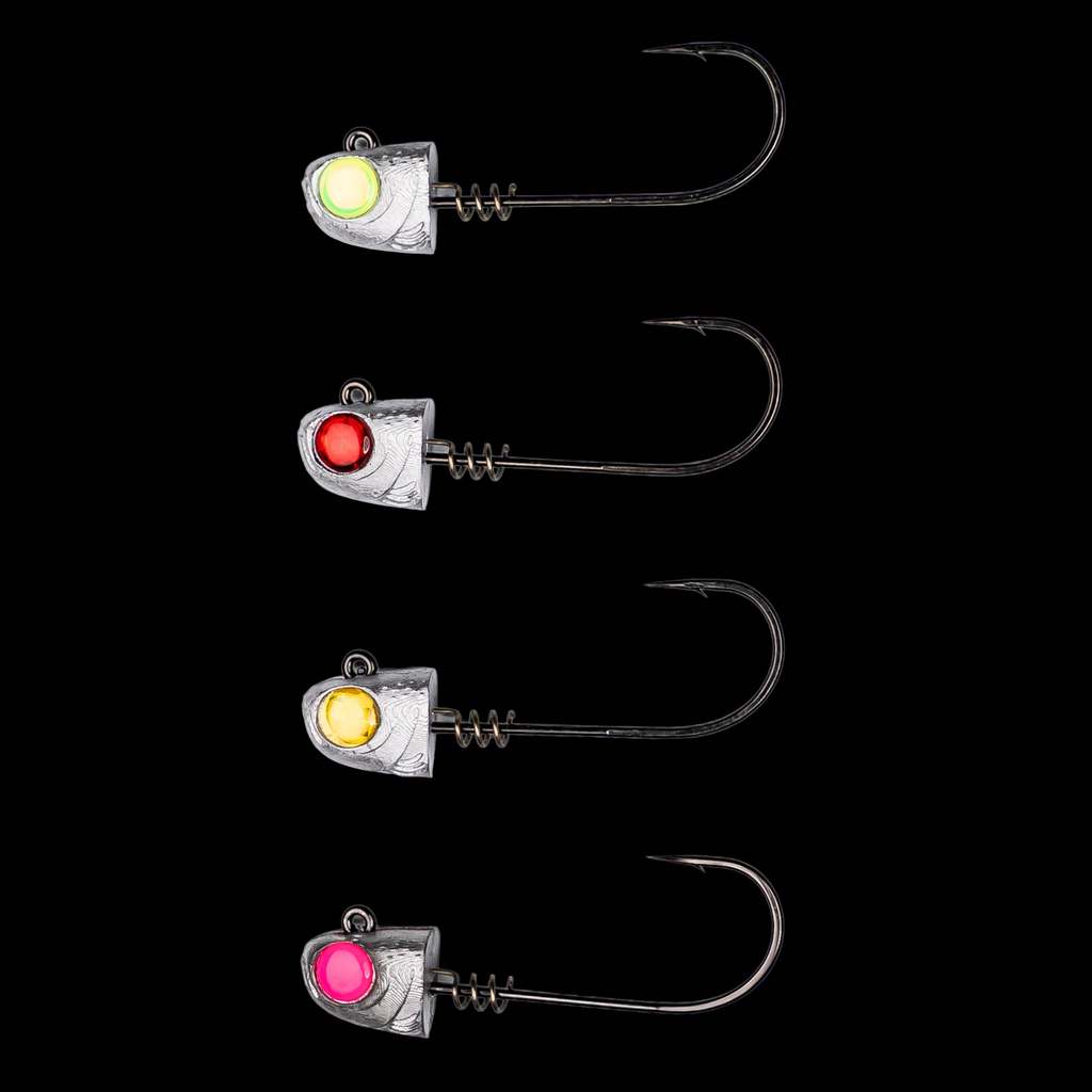 9" & 11" FAT EEL JIG HEADS